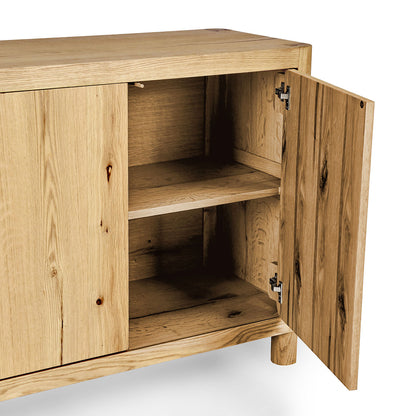 Orlando Oak 4 Door Buffet Cabinet- Natural - Chapin Furniture