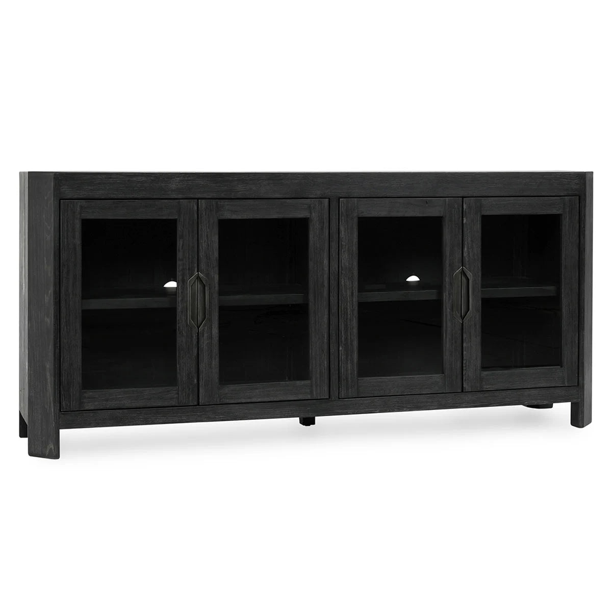Macarthur Reclaimed Oak 4 Door Cabinet - Chapin Furniture