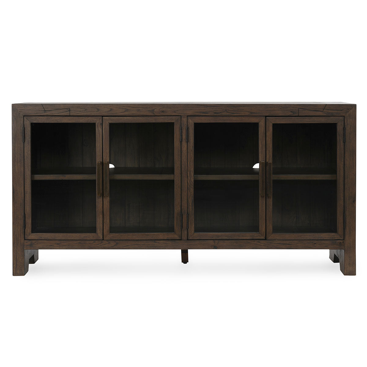 Troy Reclaimed Oak 4 Door Cabinet - Chapin Furniture