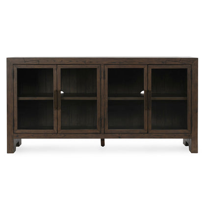 Troy Reclaimed Oak 4 Door Cabinet - Chapin Furniture