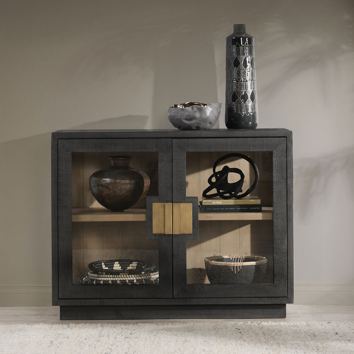 Larson Reclaimed Pine 2 Door Cabinet - Chapin Furniture