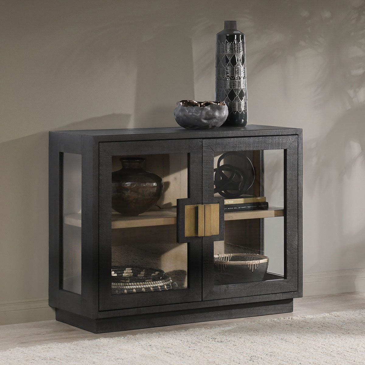 Larson Reclaimed Pine 2 Door Cabinet - Chapin Furniture
