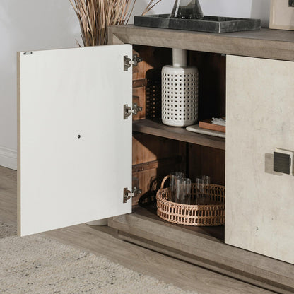 Denver Reclaimed Pine 2 Door Cabinet - Chapin Furniture