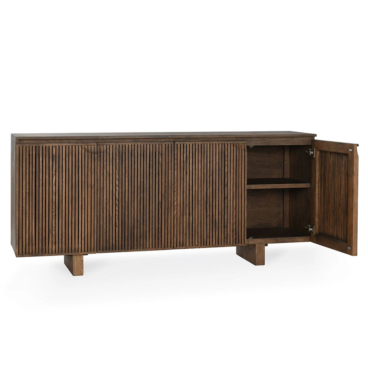 Roya Oak 4 Door Cabinet - Chapin Furniture