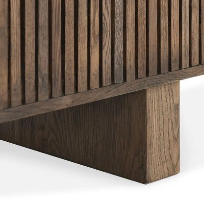 Roya Oak 4 Door Cabinet - Chapin Furniture