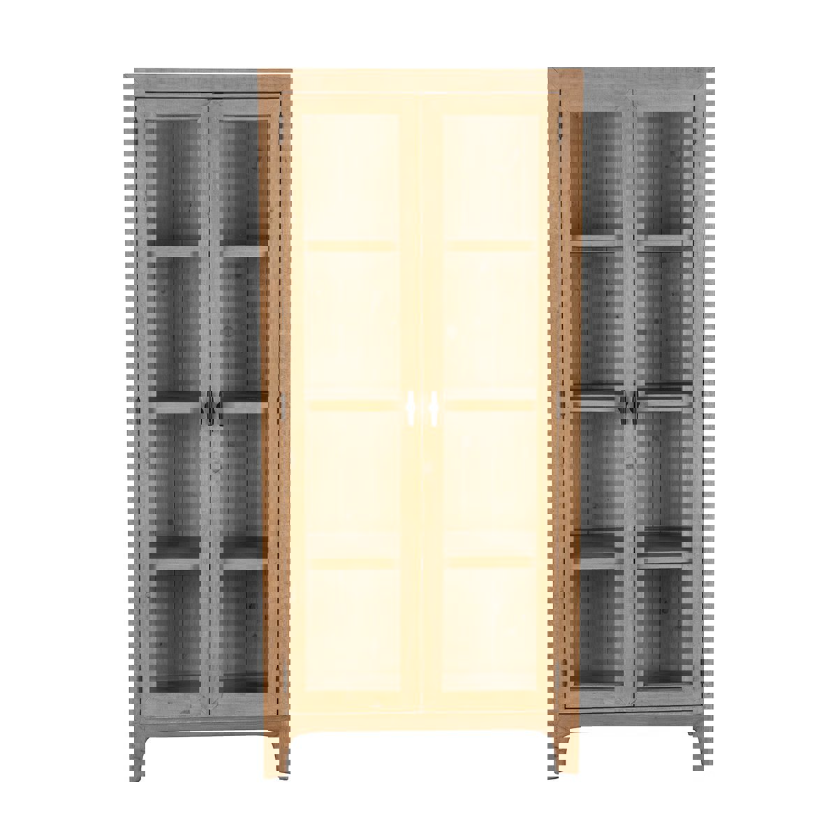 Crest Solid Wood Tall Cainet - Chapin Furniture