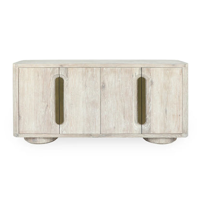 Tiber 4Dr Buffet - White Wash - Chapin Furniture
