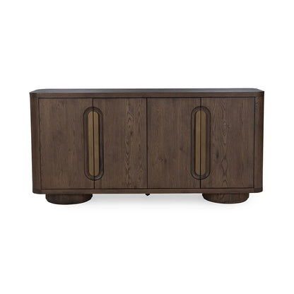 Tiber 4Dr Buffet - Toasted Brown - Chapin Furniture