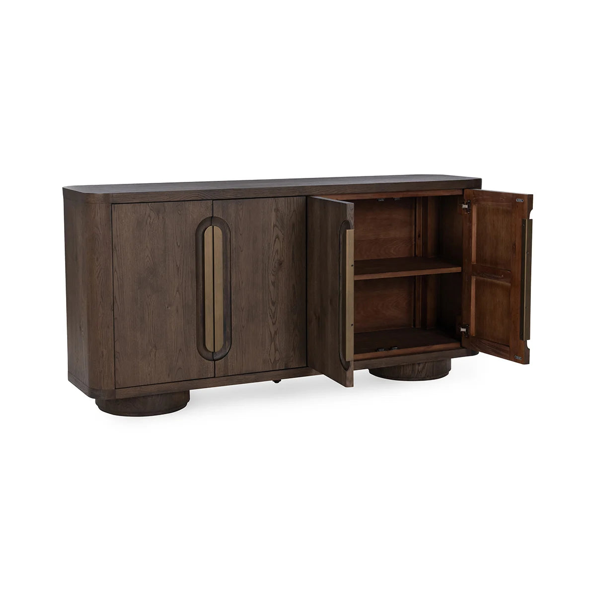 Tiber 4Dr Buffet - Toasted Brown - Chapin Furniture