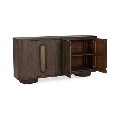 Tiber 4Dr Buffet - Toasted Brown - Chapin Furniture