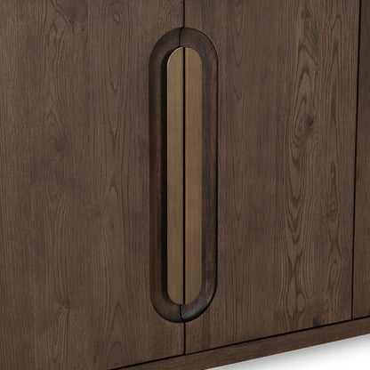 Tiber 4Dr Buffet - Toasted Brown - Chapin Furniture