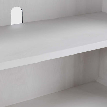 Anton Oak Wood 4 Door Cabinet - Chapin Furniture