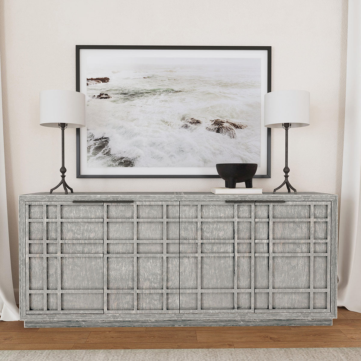 Chandler 4 Door Cabinet - Chapin Furniture