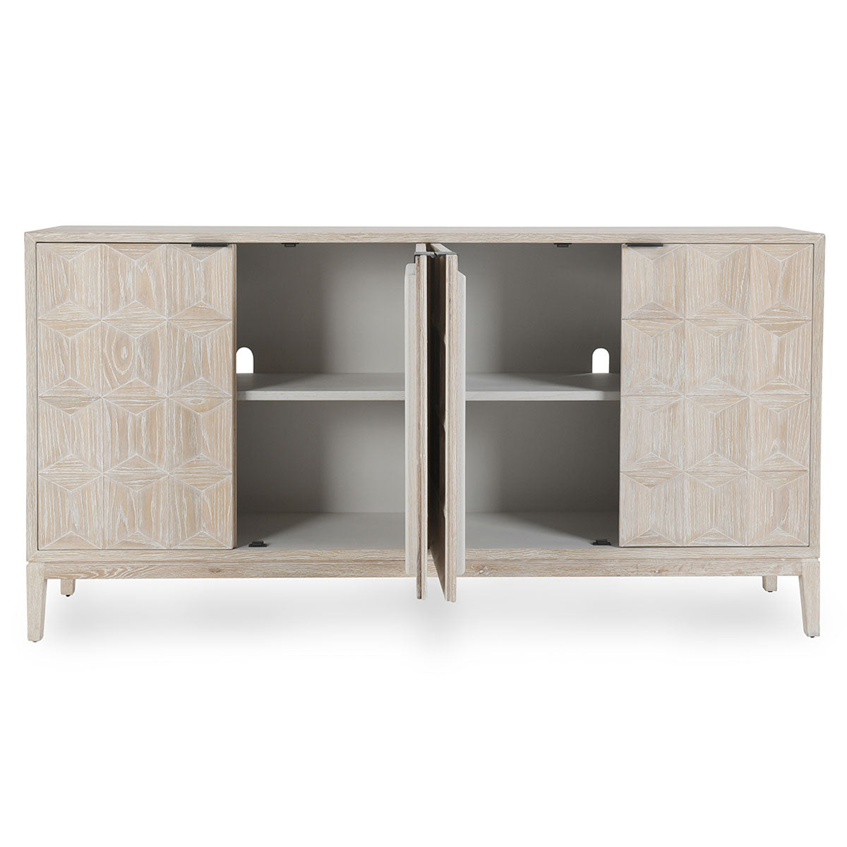 Mira Oak 4 Door Buffet Cabinet - Chapin Furniture