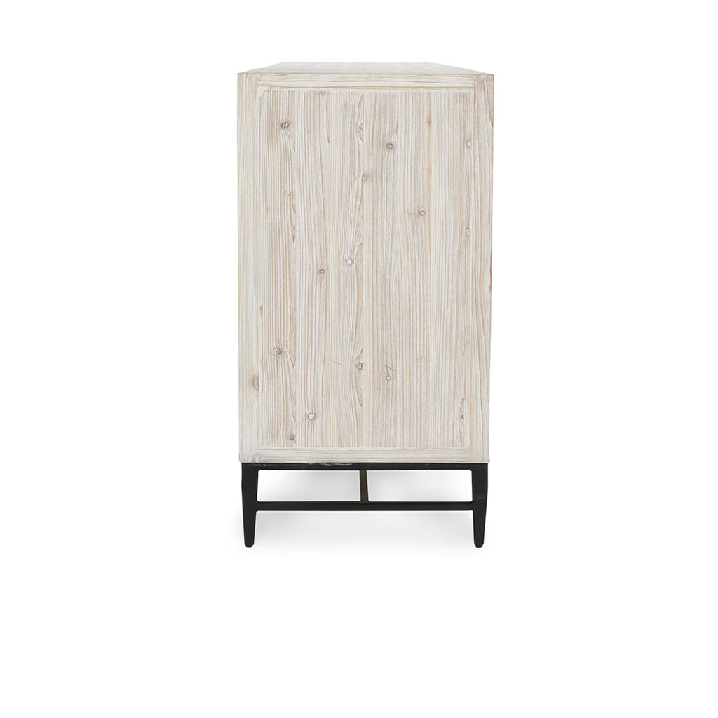 Beatrice Reclaimed Pine 4 Door Cabinet - Chapin Furniture
