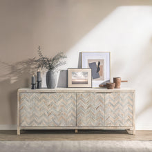 Sienna Reclaimed Pine 4 Door Cabinet - Chapin Furniture