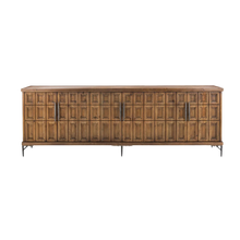 Willmark Reclaimed Pine 6 Dr Cabinet - Mission Brown - Chapin Furniture