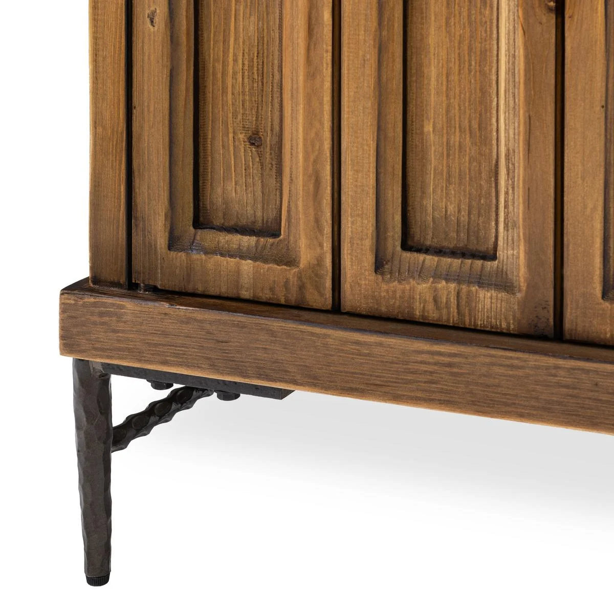 Willmark Reclaimed Pine 6 Dr Cabinet - Mission Brown - Chapin Furniture