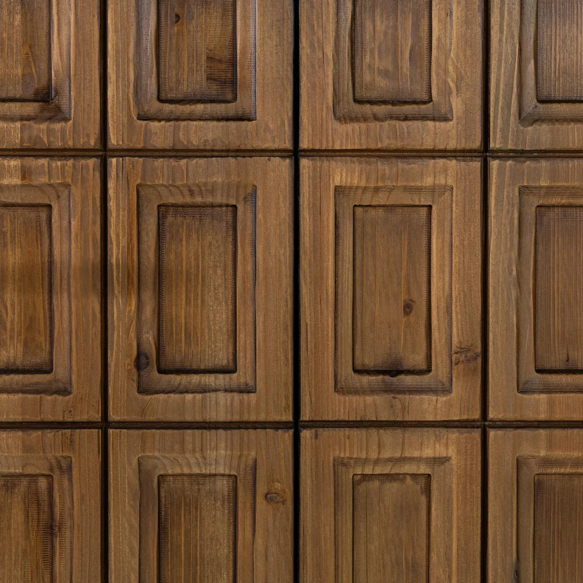 Willmark Reclaimed Pine 6 Dr Cabinet - Mission Brown - Chapin Furniture