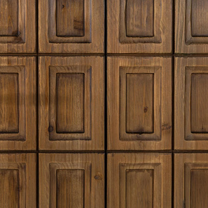 Willmark Reclaimed Pine 6 Dr Cabinet - Mission Brown - Chapin Furniture