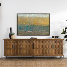 Willmark Reclaimed Pine 6 Dr Cabinet - Mission Brown - Chapin Furniture