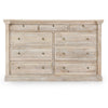 Adelaide 9 Drawer Wood Dresser- White Wash - Chapin Furniture