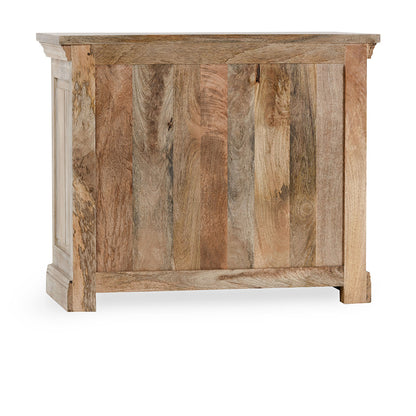 Adelaide 3 Drawer Wood Nightstand- White Wash - Chapin Furniture