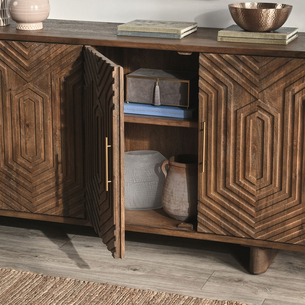 Holmes 4 Door Buffet Cabinet - Chapin Furniture