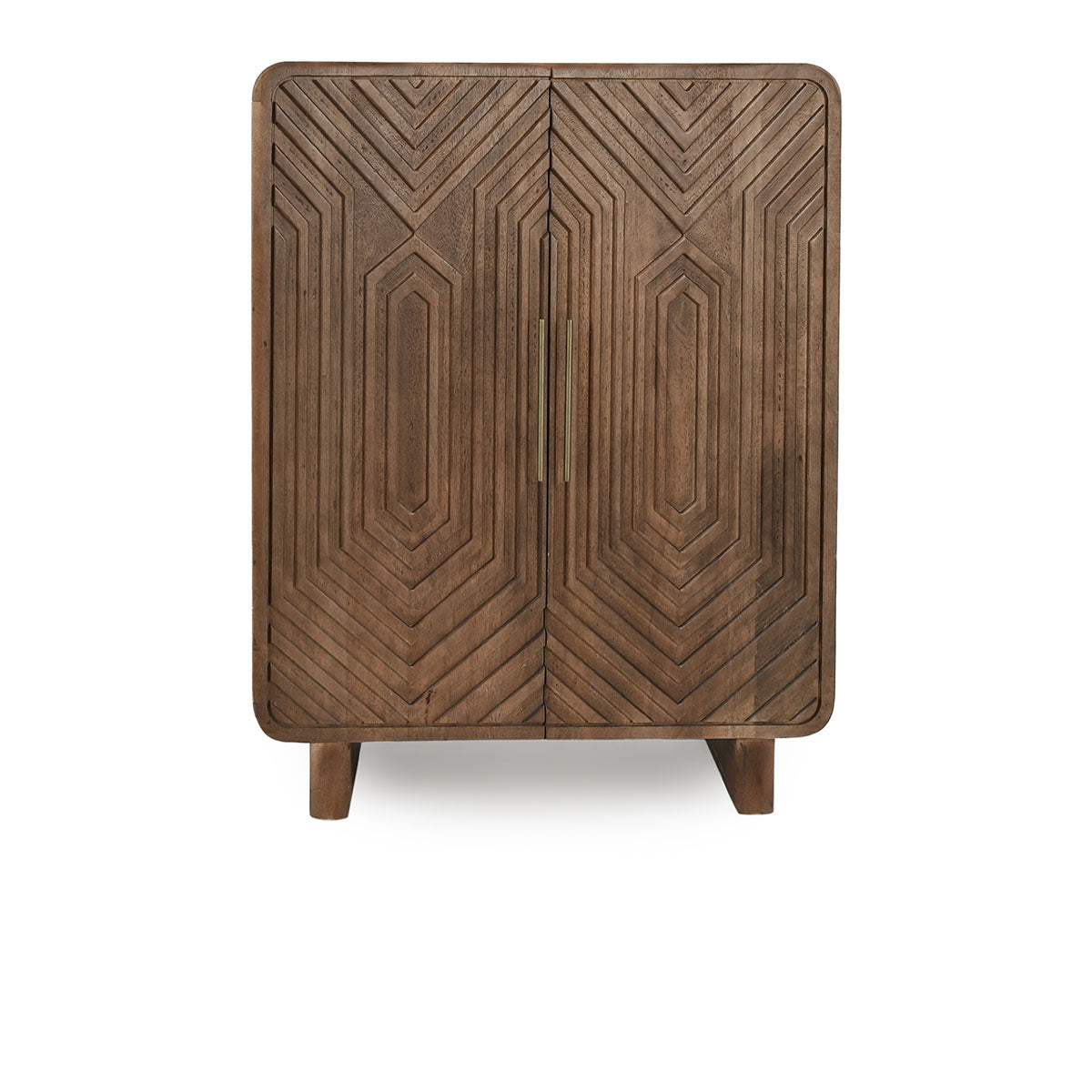 Holmes Mango Wood Bar Cabinet - Thumbnail 5