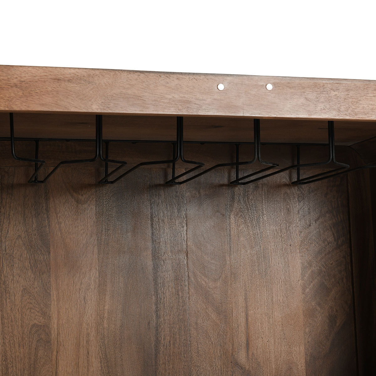 Holmes Mango Wood Bar Cabinet - Chapin Furniture