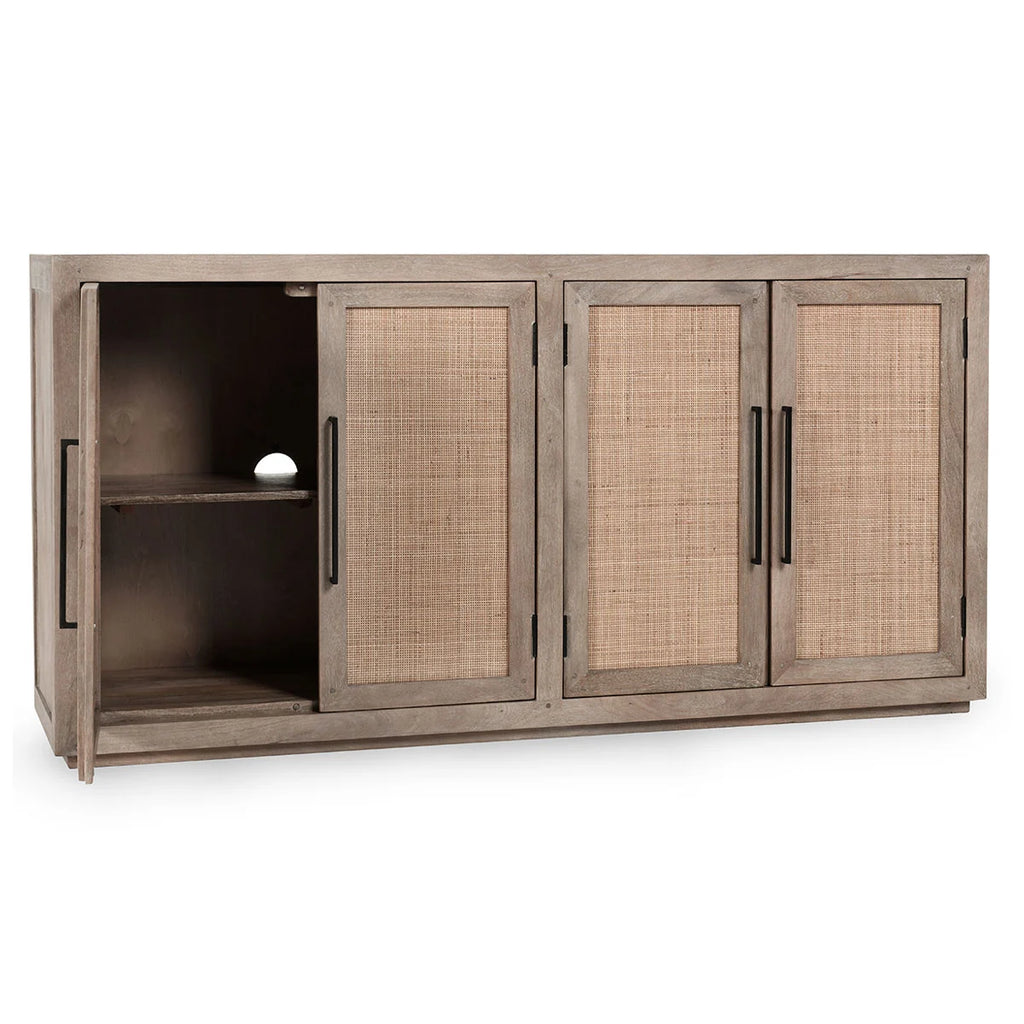 Jensen Mango 4 Door Cabinet - Chapin Furniture