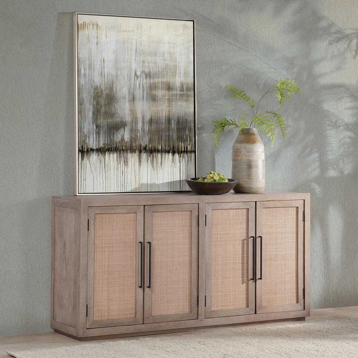 Jensen Mango 4 Door Cabinet - Chapin Furniture