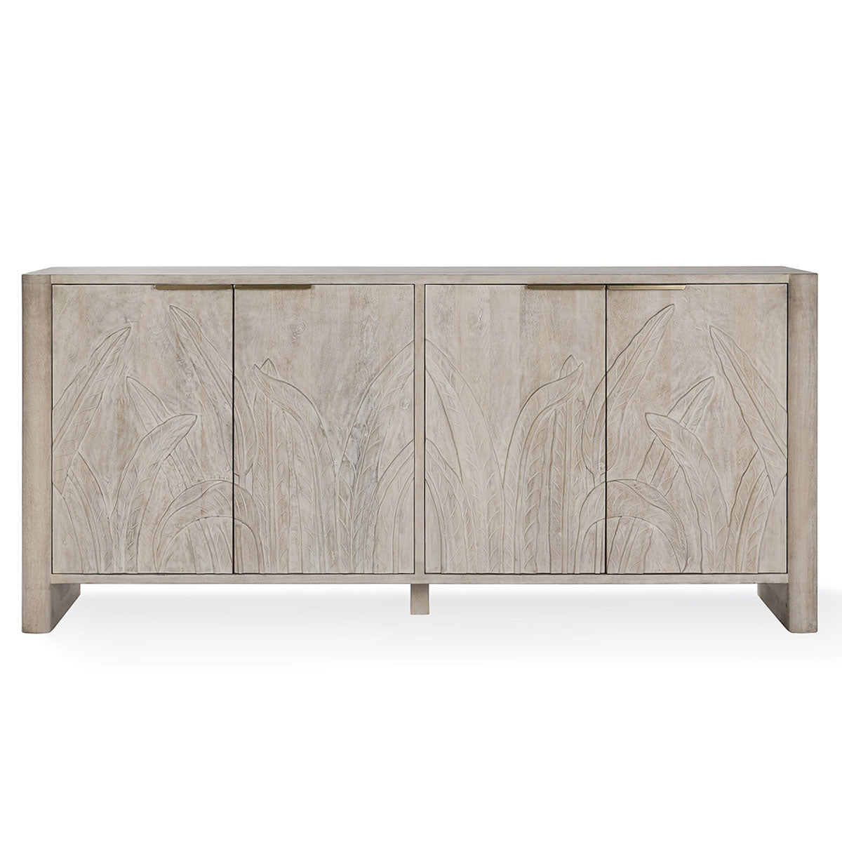 Ledro Mango Wood 4 Door Cabinet - Chapin Furniture