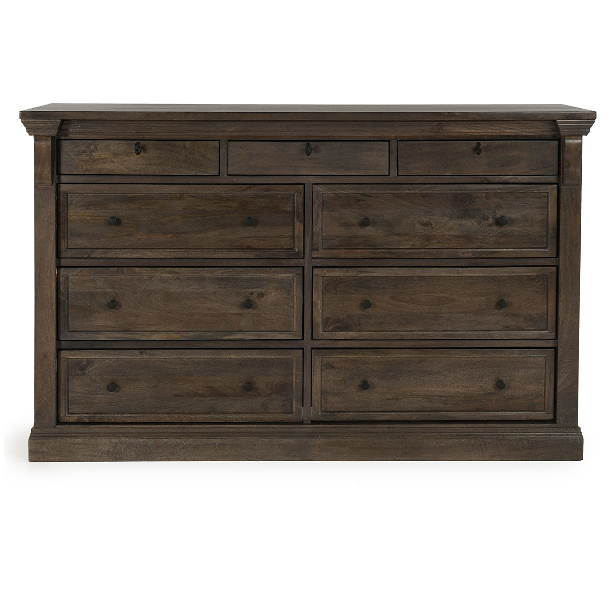 Adelaide 9 Drawer Wood Dresser