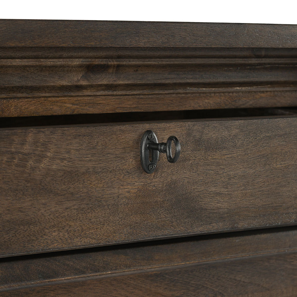 Adelaide 6 Drawer Wood Chest- Cocoa Brown - Chapin Furniture