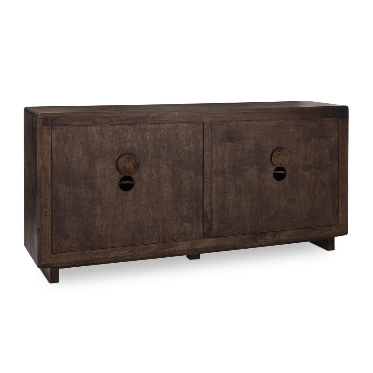 Albero Wood 4 Door Buffet - Kona Brown - Chapin Furniture