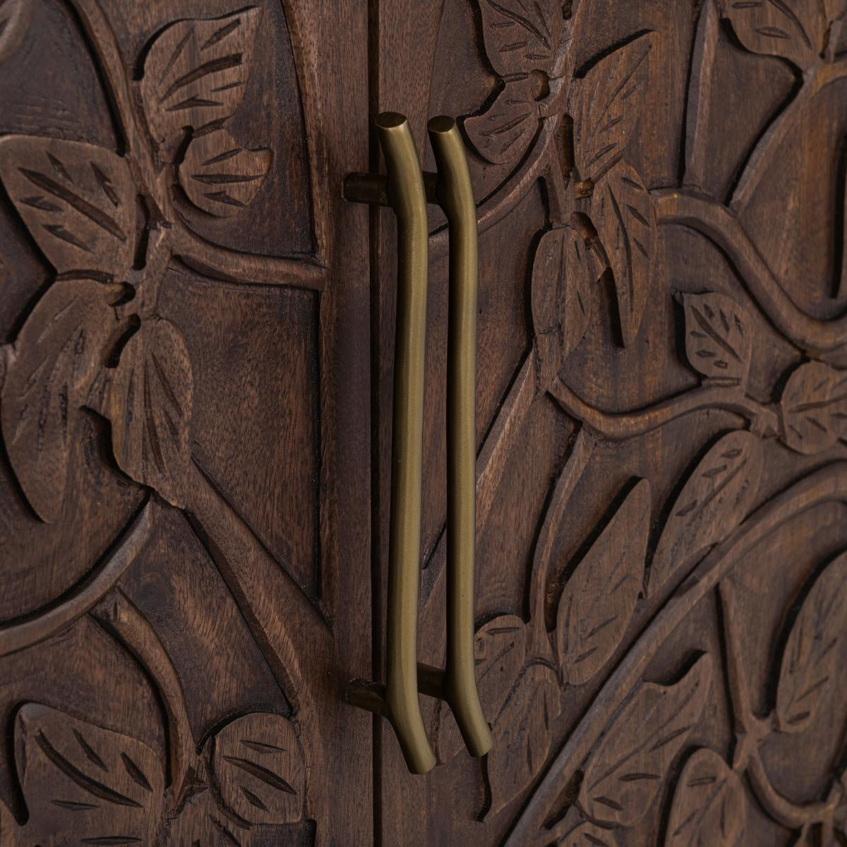 Albero Wood 4 Door Buffet - Kona Brown - Chapin Furniture