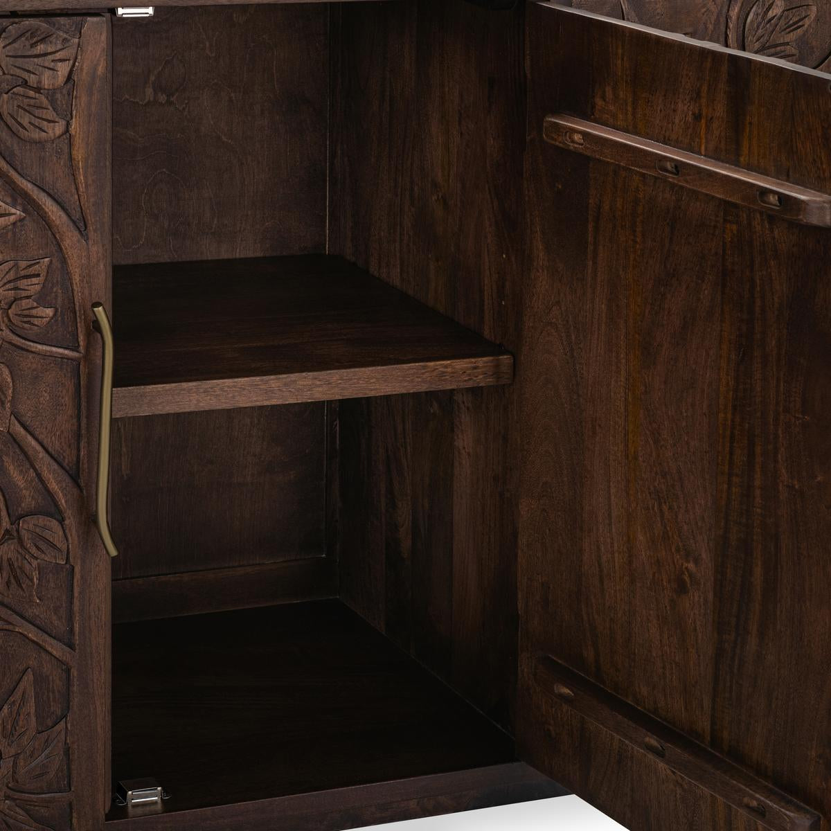 Albero Wood 4 Door Buffet - Kona Brown - Chapin Furniture