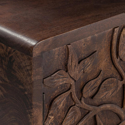 Albero Wood 4 Door Buffet - Kona Brown - Chapin Furniture