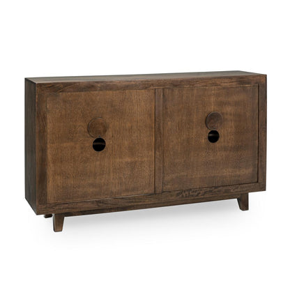 Vivienne 4 Door Cabinet- Brown - Chapin Furniture