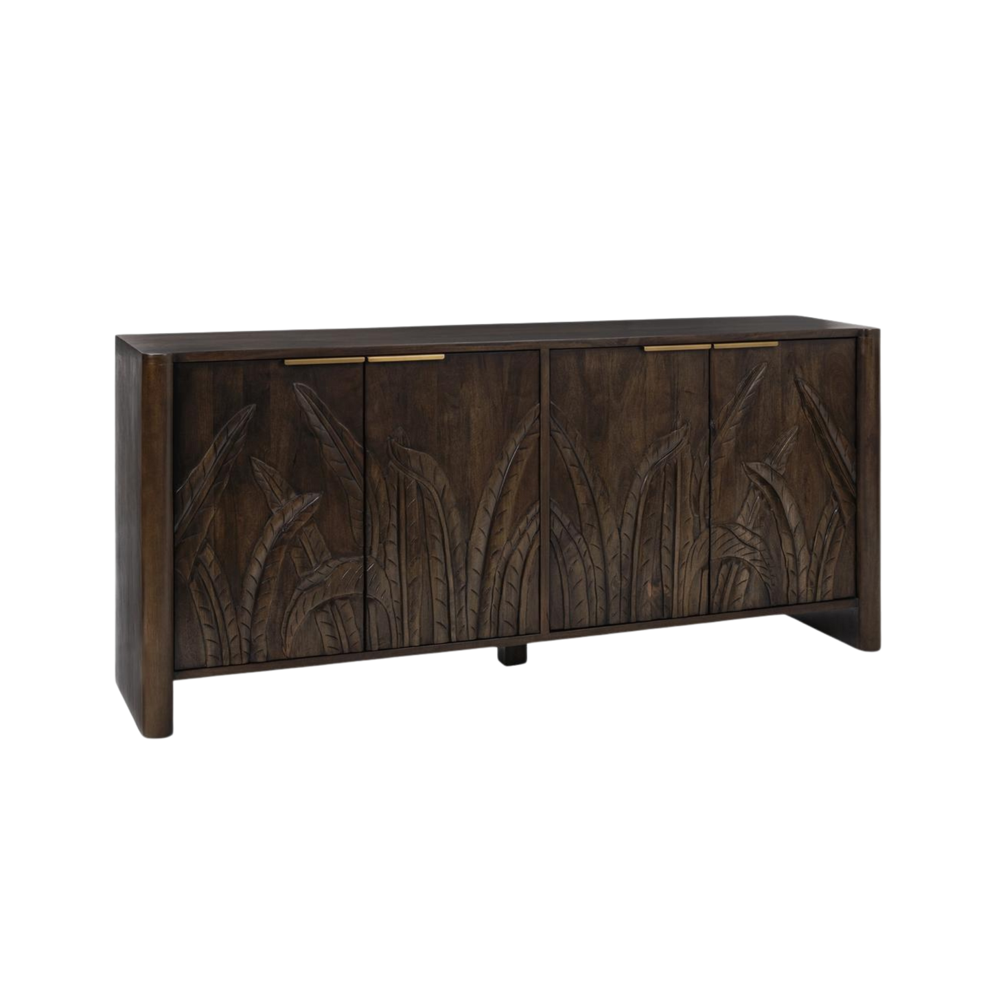 Ledro Mango Wood 4 Door Cabinet - Chapin Furniture