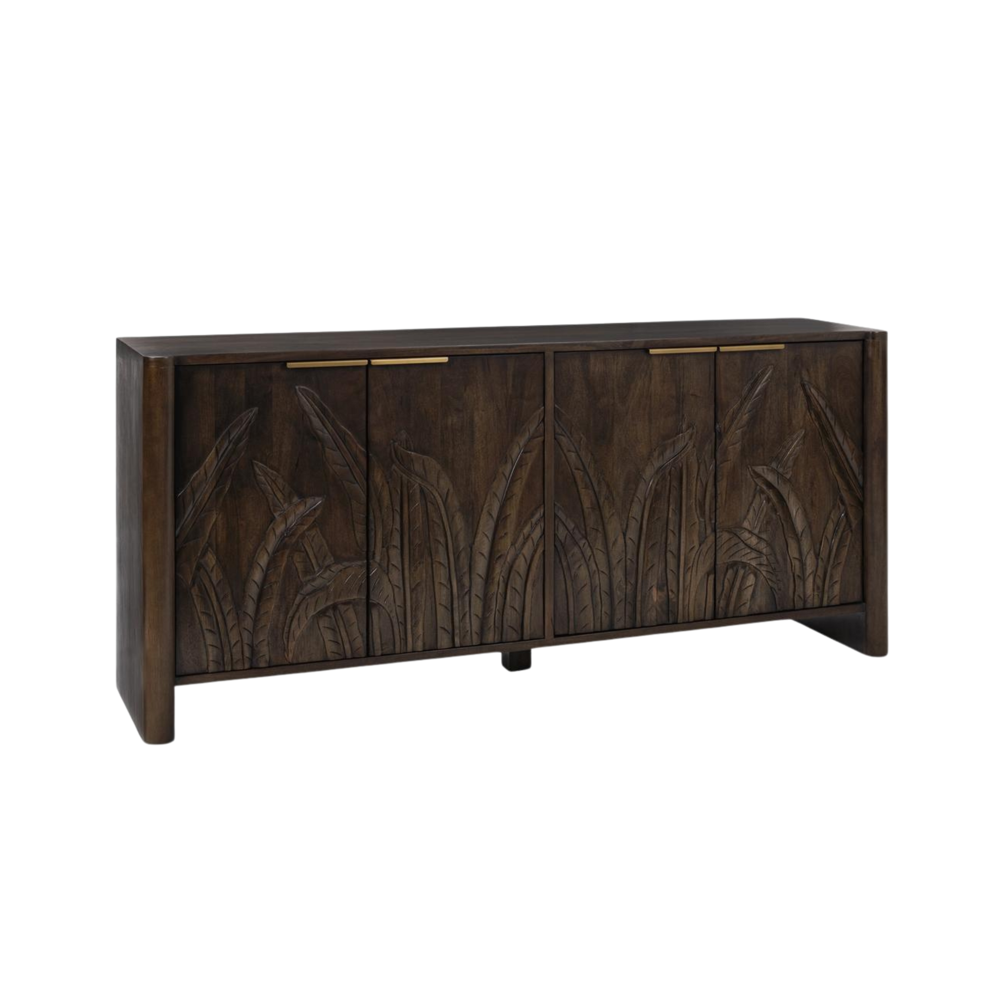 Ledro Mango Wood 4 Door Cabinet - Chapin Furniture