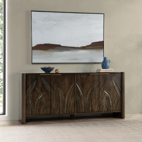 Ledro Mango Wood 4 Door Cabinet - Chapin Furniture