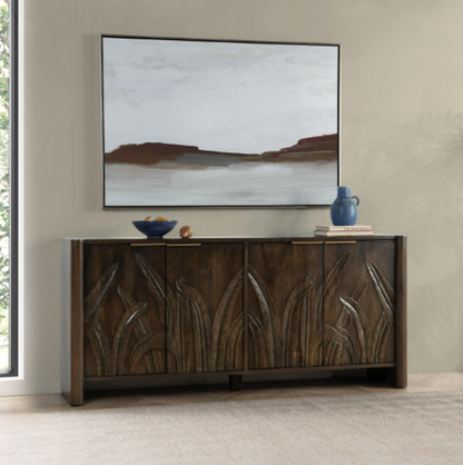 Ledro Mango Wood 4 Door Cabinet - Chapin Furniture