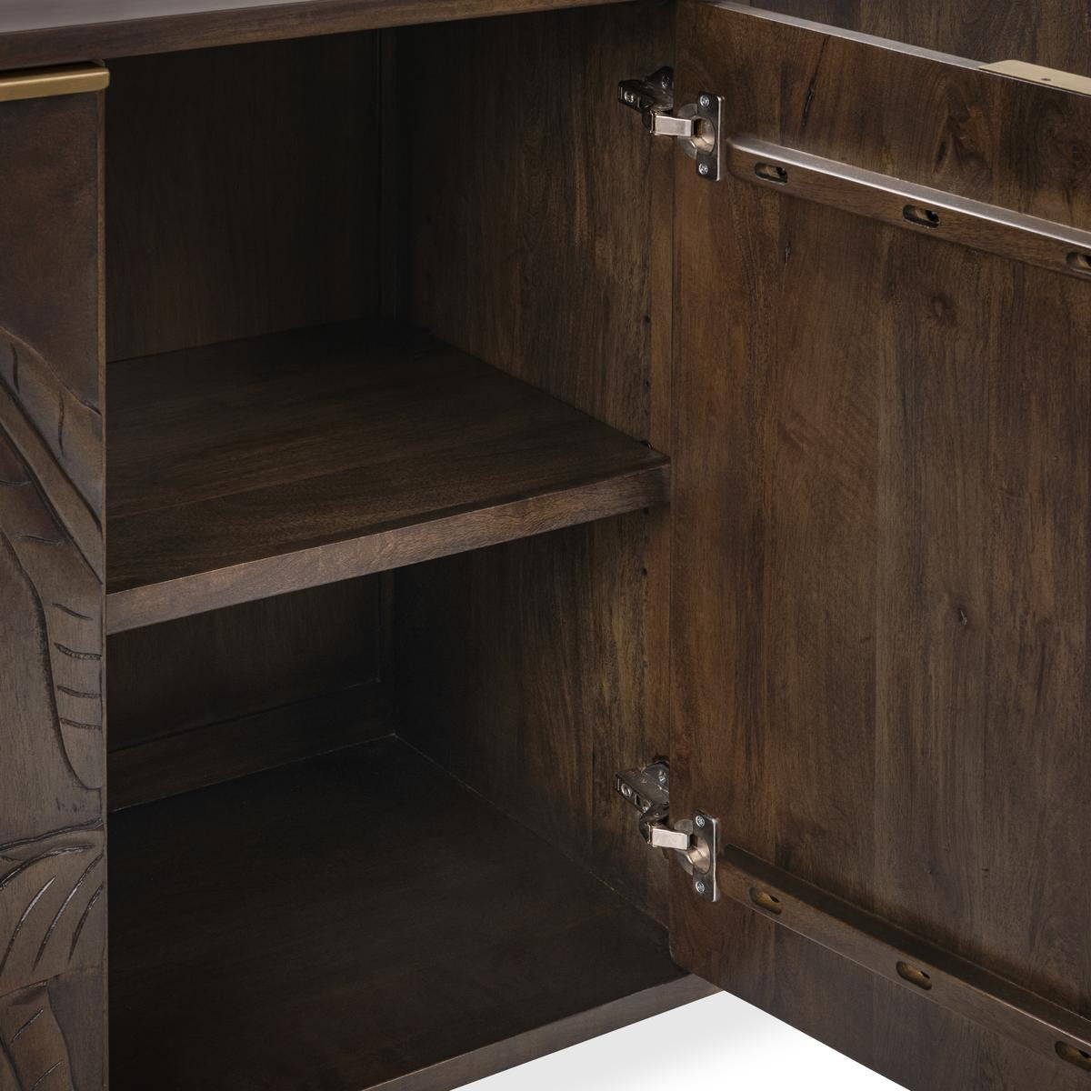 Ledro Mango Wood 4 Door Cabinet - Chapin Furniture