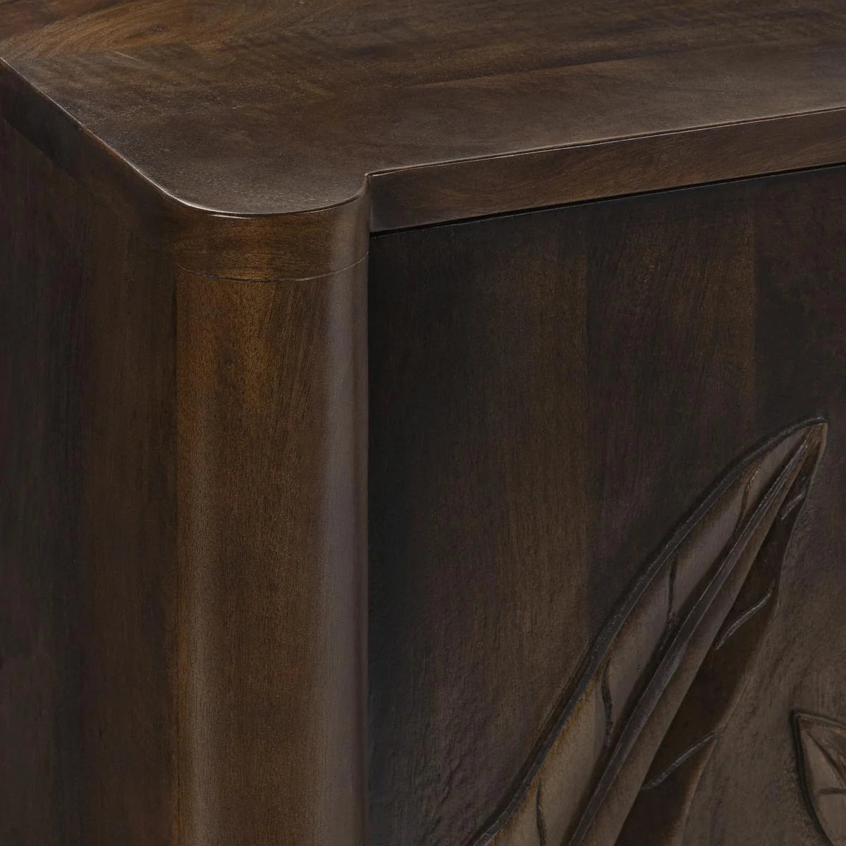 Ledro Mango Wood 4 Door Cabinet - Chapin Furniture