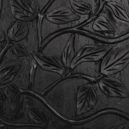 Albero Wood 4 Door Buffet - Black - Chapin Furniture