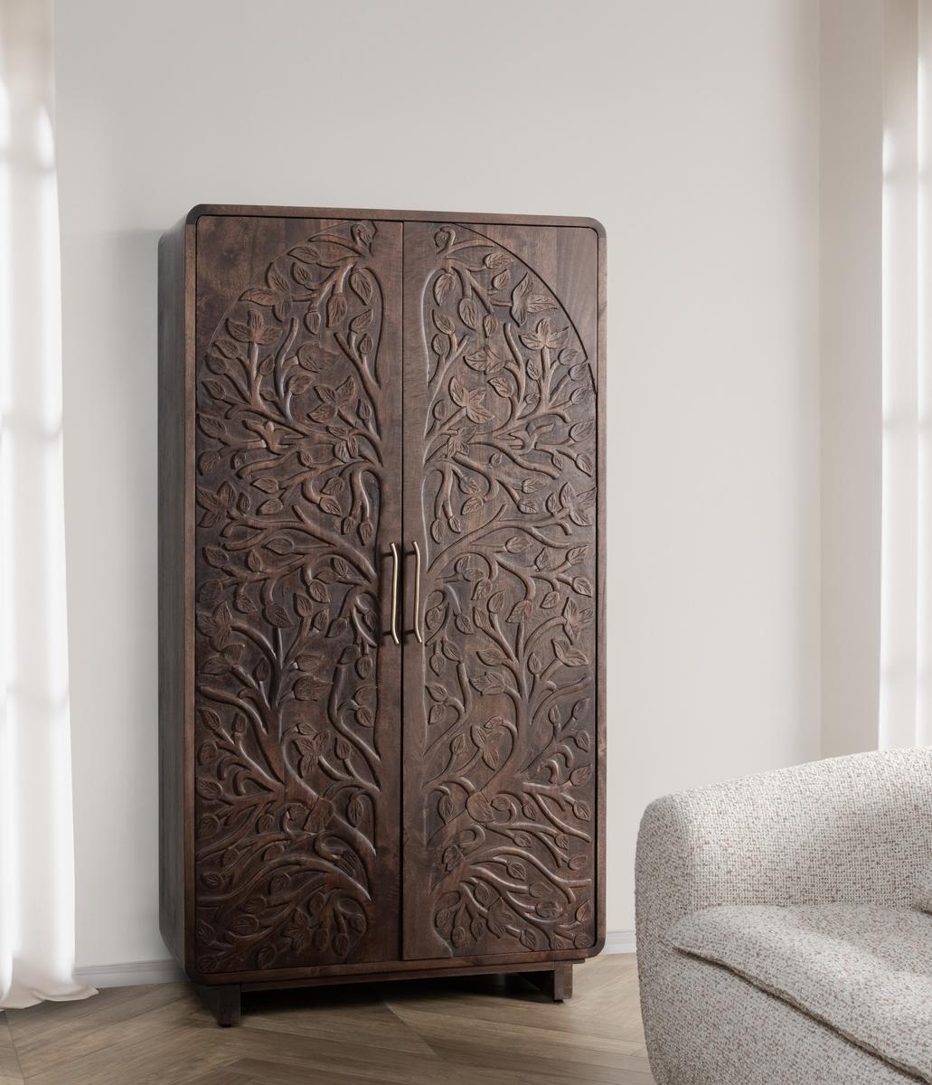 Albero Tall Cabinet - Kona Brown - Chapin Furniture