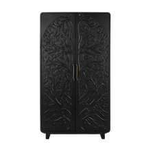 Albero Tall Cabinet - Black - Chapin Furniture
