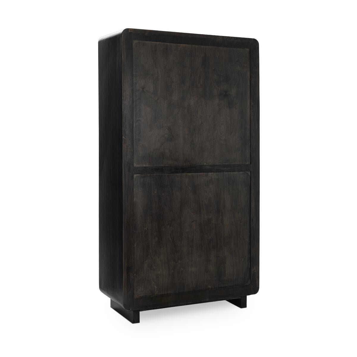 Albero Tall Cabinet - Black - Chapin Furniture